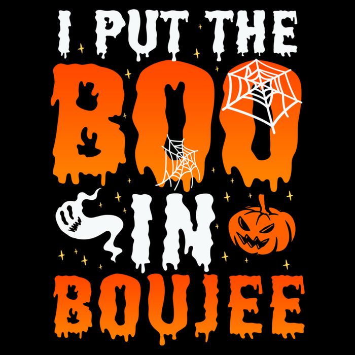 I Put The Boo In Boujee Gift Cooling Performance Crew T-Shirt