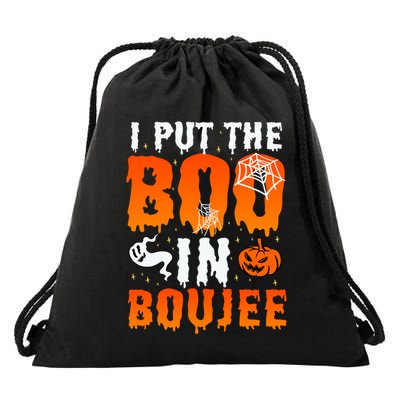 I Put The Boo In Boujee Gift Drawstring Bag