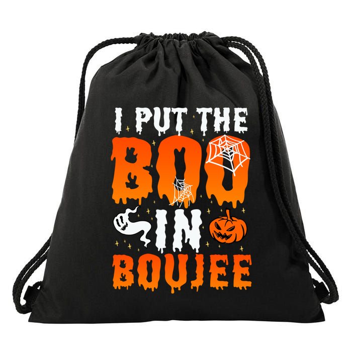 I Put The Boo In Boujee Gift Drawstring Bag