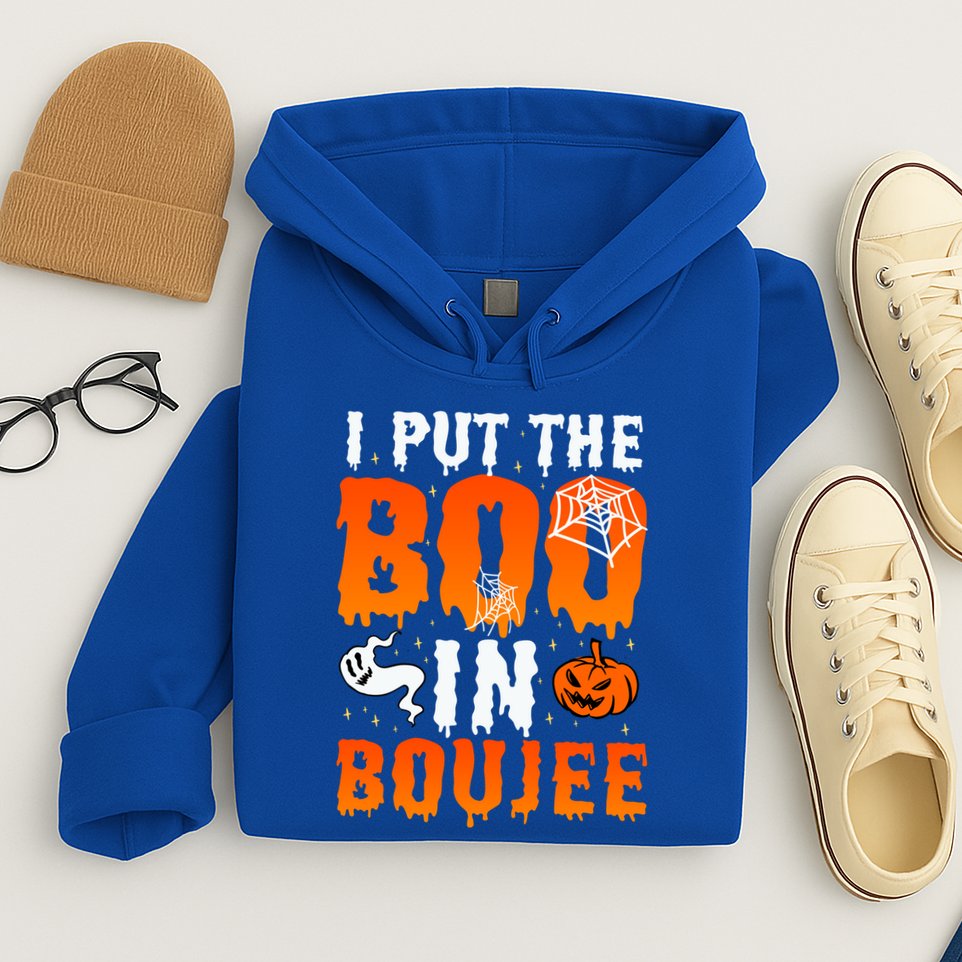 I Put The Boo In Boujee Gift Hoodie
