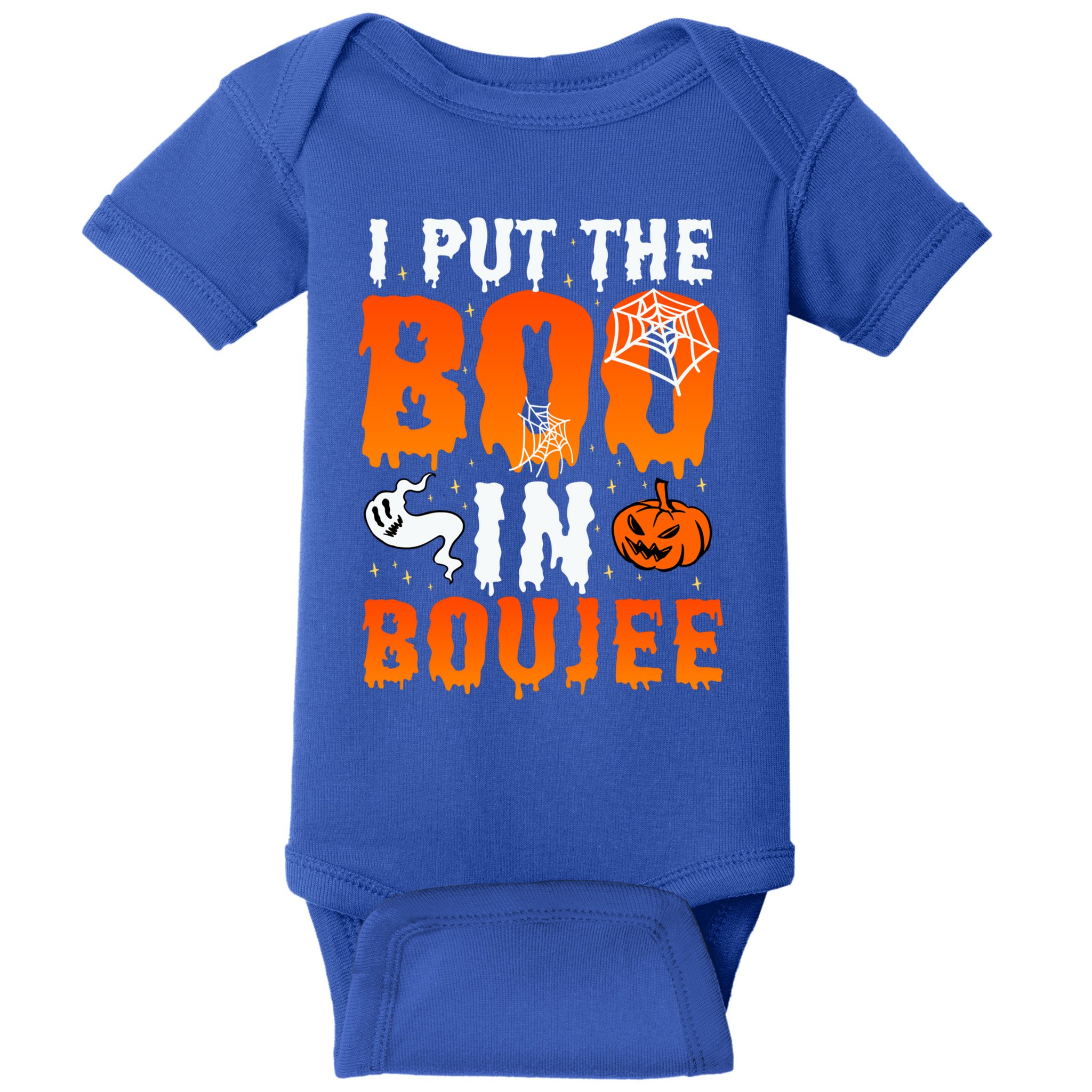 I Put The Boo In Boujee Gift Baby Bodysuit