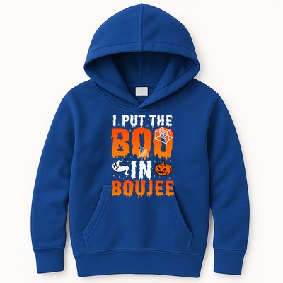 I Put The Boo In Boujee Gift Kids Hoodie