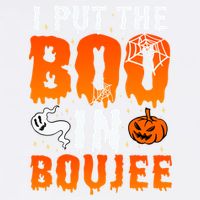 I Put The Boo In Boujee Gift Garment-Dyed Sweatshirt