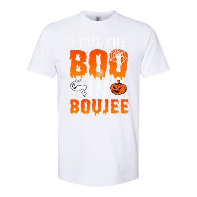 I Put The Boo In Boujee Gift Softstyle® CVC T-Shirt