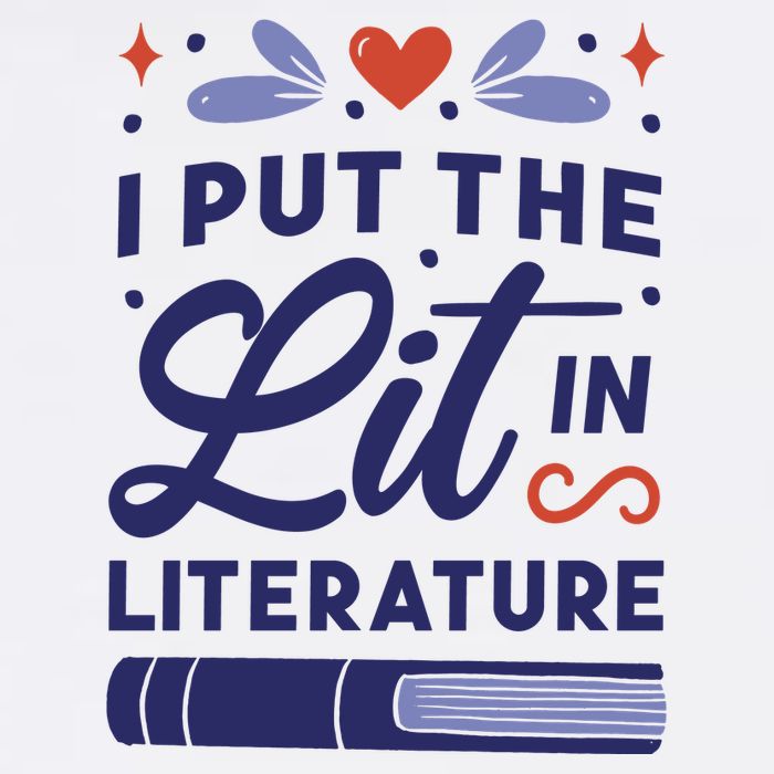 I Put The Lit In Literature Baby Bodysuit