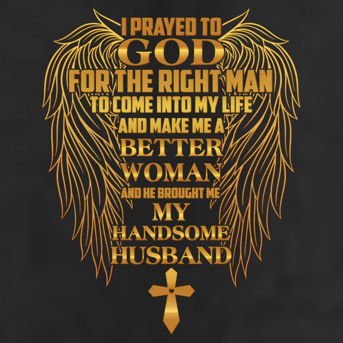 I Prayed To God For The Right Man Cool Comfort Performance Bucket Hat