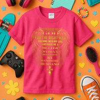 I Prayed To God For The Right Man Kids T-Shirt