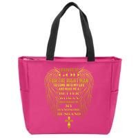 I Prayed To God For The Right Man Zip Tote Bag
