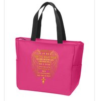 I Prayed To God For The Right Man Zip Tote Bag