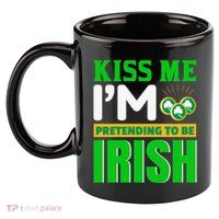 I'm Pretending To Be Irish 11oz C Handle Ceramic Mug