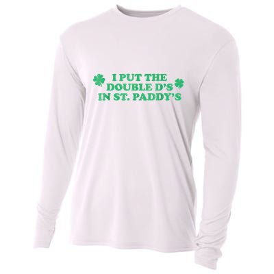 I Put The Double DS In St. PaddyS Day St Patricks Day Cooling Performance Long Sleeve Crew