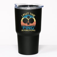 I Put The Ping In Ping Pong Funny Table Tennis Tumbler