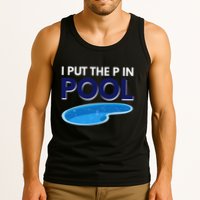 I Put The P In Pool Funny Swimming Tank Top