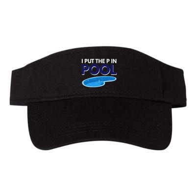I Put The P In Pool Funny Swimming Visor
