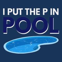 I Put The P In Pool Funny Swimming Infant Baby Jersey Bodysuit
