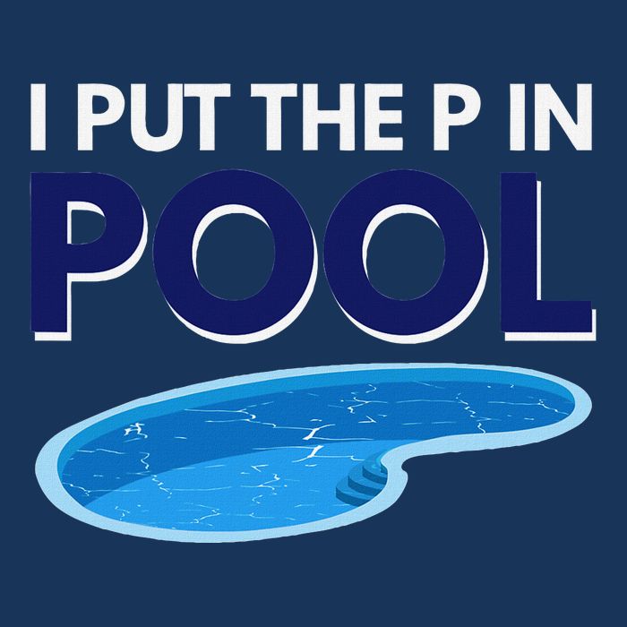 I Put The P In Pool Funny Swimming Infant Baby Jersey Bodysuit