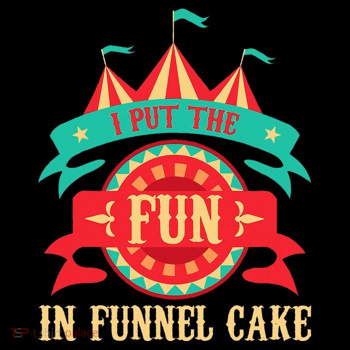 I Put The Fun In Funnel Cake Circus Birthday Party Costume Drawstring Bag