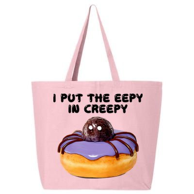I Put The Eepy In Creepy Spider Donut Cake Halloween 25L Jumbo Tote