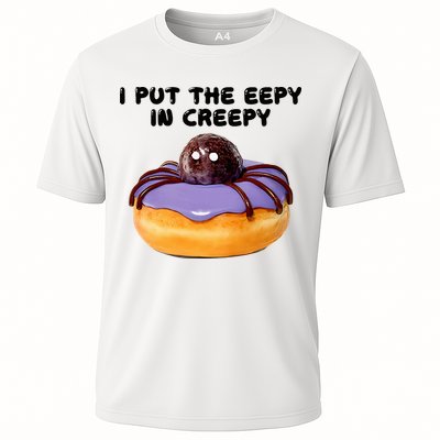 I Put The Eepy In Creepy Spider Donut Cake Halloween Performance Shirt