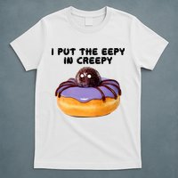 I Put The Eepy In Creepy Spider Donut Cake Halloween T-Shirt