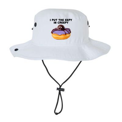 I Put The Eepy In Creepy Spider Donut Cake Halloween Bucket Hat