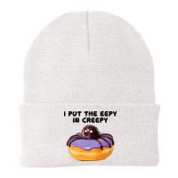 I Put The Eepy In Creepy Spider Donut Cake Halloween Beanie
