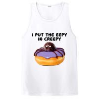 I Put The Eepy In Creepy Spider Donut Cake Halloween PosiCharge Competitor Tank