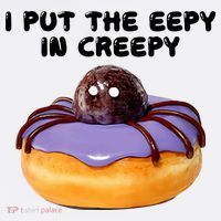 I Put The Eepy In Creepy Spider Donut Cake Halloween Visor