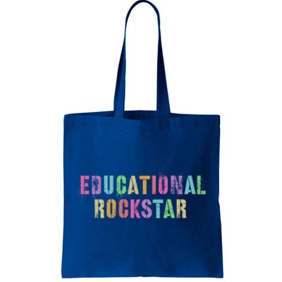 I Prefer Term Educational Rockstar Teacher Principal Team Gift Tote Bag