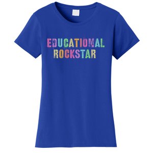 I Prefer Term Educational Rockstar Teacher Principal Team Gift Women's T-Shirt