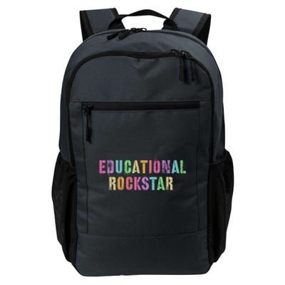 I Prefer Term Educational Rockstar Teacher Principal Team Gift Daily Commute Backpack