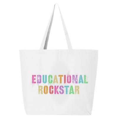 I Prefer Term Educational Rockstar Teacher Principal Team Gift 25L Jumbo Tote