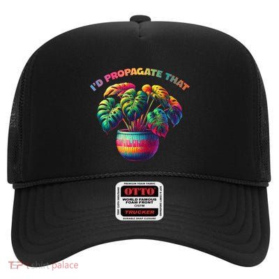 ID Propagate That Plant Gardening High Crown Mesh Back Trucker Hat