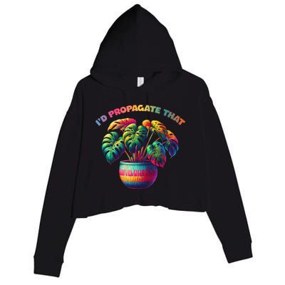 ID Propagate That Plant Gardening Crop Fleece Hoodie