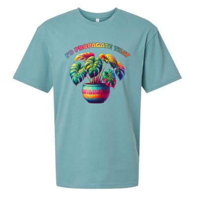 ID Propagate That Plant Gardening Sueded Cloud Jersey T-Shirt