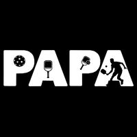 Its Pickleball Time Dad I Love Being Pickleball Papa City Backpack