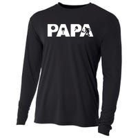 Its Pickleball Time Dad I Love Being Pickleball Papa Cooling Performance Long Sleeve Crew