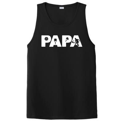 Its Pickleball Time Dad I Love Being Pickleball Papa PosiCharge Competitor Tank