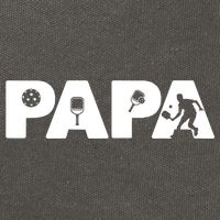 Its Pickleball Time Dad I Love Being Pickleball Papa Cotton Canvas Backpack