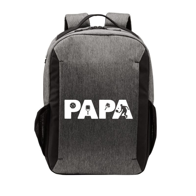 Its Pickleball Time Dad I Love Being Pickleball Papa Vector Backpack