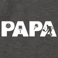 Its Pickleball Time Dad I Love Being Pickleball Papa Vector Backpack