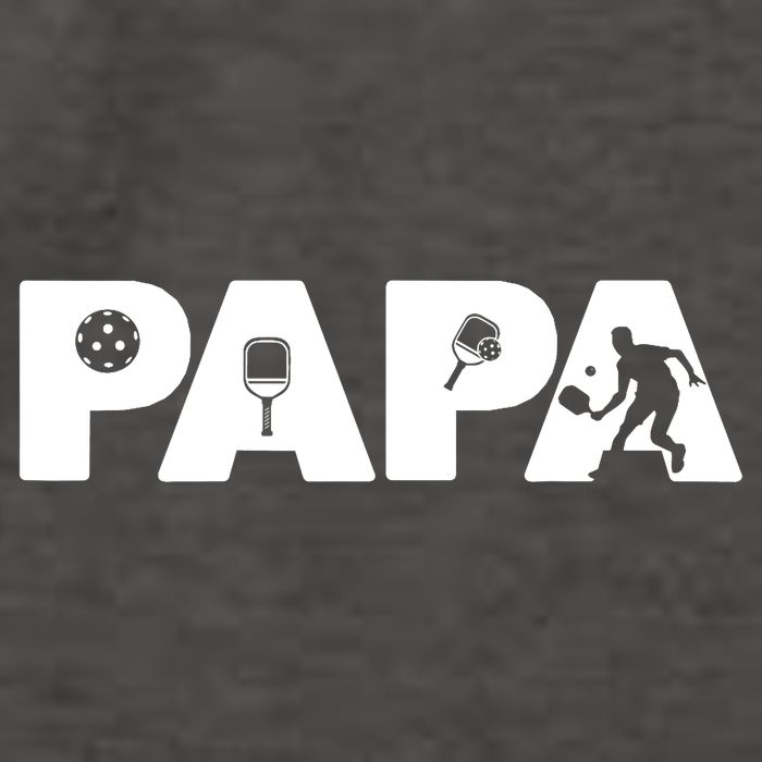 Its Pickleball Time Dad I Love Being Pickleball Papa Vector Backpack