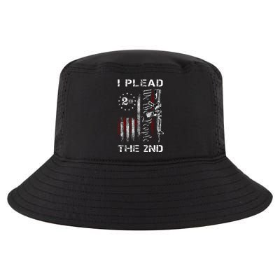 I Plead The 2nd We The People Usa Flag Ar15 Rifle Cool Comfort Performance Bucket Hat