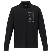 I Plead The 2nd We The People Usa Flag Ar15 Rifle Performance Long Sleeve Polo