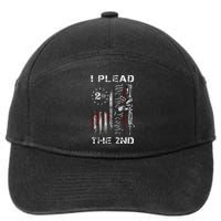 I Plead The 2nd We The People Usa Flag Ar15 Rifle 7-Panel Snapback Hat