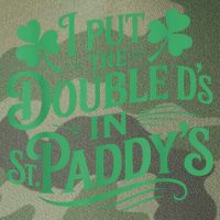 I Put The Double D's In St Paddy's Day Funny St Patricks Day Legacy Tie Dye Trucker Hat
