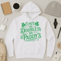 I Put The Double D's In St Paddy's Day Funny St Patricks Day Hoodie