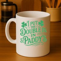 I Put The Double D's In St Paddy's Day Funny St Patricks Day Mug