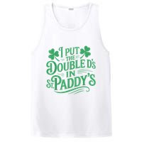 I Put The Double D's In St Paddy's Day Funny St Patricks Day PosiCharge Competitor Tank