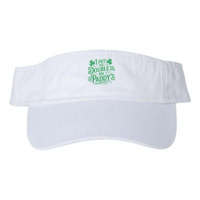 I Put The Double D's In St Paddy's Day Funny St Patricks Day Visor